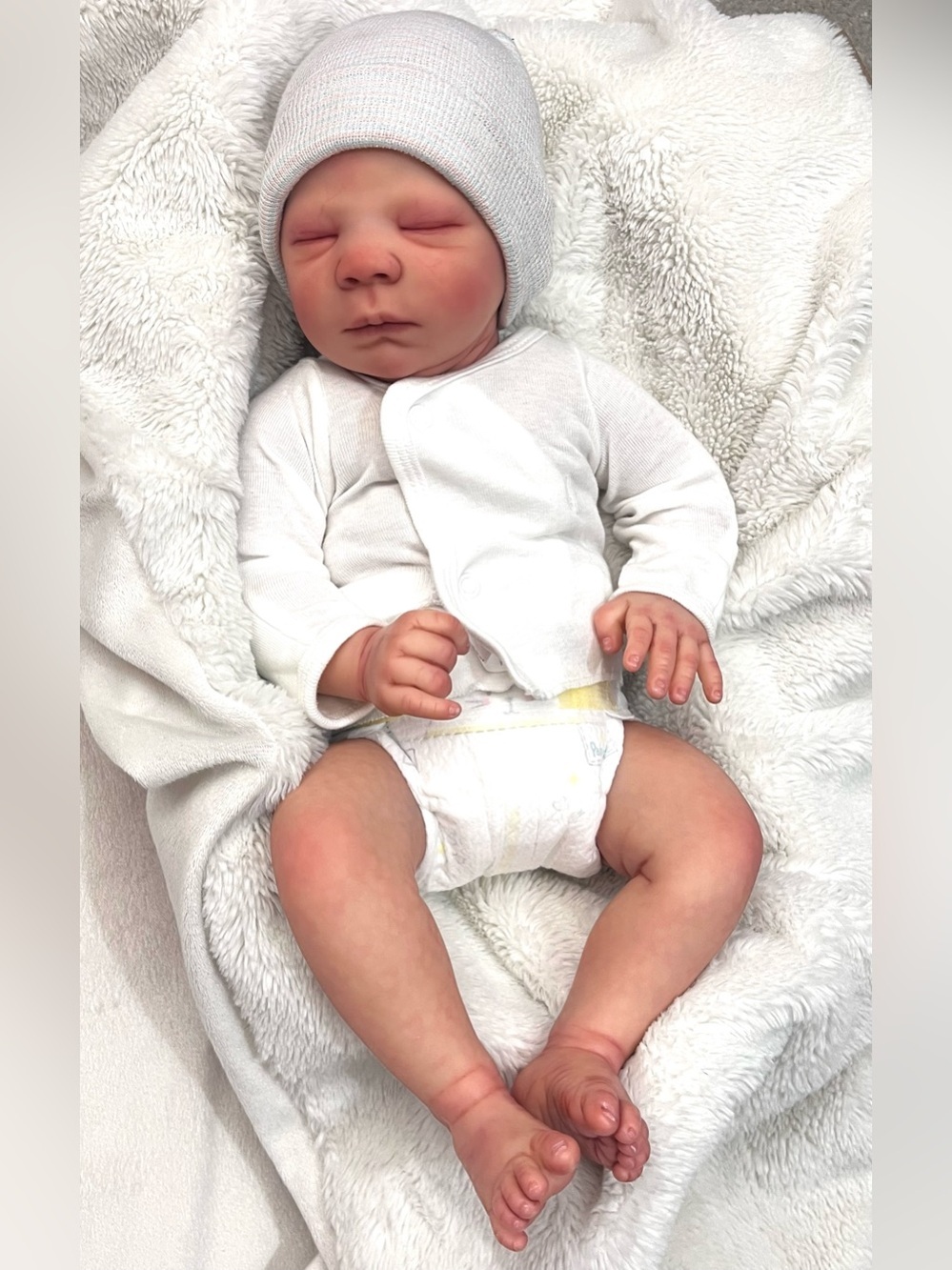 Reborn Doll Realborn Dominic Hand Painted One of a Kind Realistic Newborn Doll